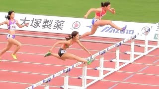 2015和歌山国体陸上 成年女子100ｍH予選3組 20151005