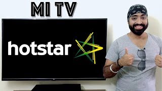 Get HOTSTAR app on Mi Tv 4/ 4A and Android Tv