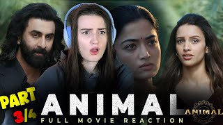 ANIMAL MOVIE REACTION! PART 3/4! | Ranbir Kapoor | Rashmika M, Anil K, Bobby D