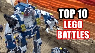 Top 10 Epic LEGO Alien Battles!