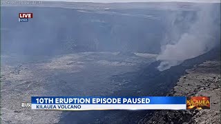 Kilauea erupts for 10th time in 2 months