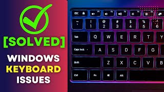 HOW TO FIX KEYBOARD KEYS NOT WORKING IN WINDOWS 10 LAPTOP/ PC [EASIEST TUTORIAL]