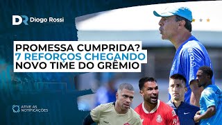 7 REFORÇOS ATÉ O DIA 28 DE FEVEREIRO! | CUELLAR TITULAR E OUTRAS MUDANÇAS | TIME DO GRÊMIO SERÁ NOVO