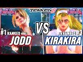 T8 🔥 Jodd (#1 Ranked Nina) vs Kirakira (#3 Ranked Jun) 🔥 Tekken 8 High Level Gameplay