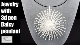Beginner’s guide to jewelry with 3d pen - Daisy necklace