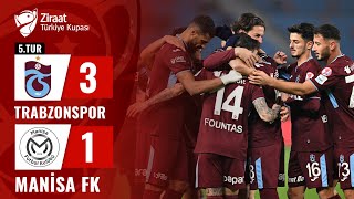Trabzonspor 3-1 Manisa FK MAÇ ÖZETİ (Ziraat Türkiye Kupası 5. Tur) / A Spor / 18.01.2024