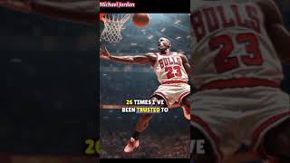 Michael Jordan's Inspirational Journey to Success | WisdomVerse #motivationalquotes