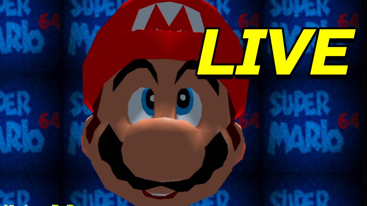 Super Mario 64 Live Youtube