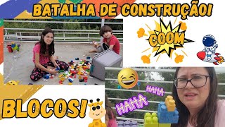 CONSTRUÇÃO de BLOQUINHOS!SOLTE A IMAGINAÇÃO E VEEM BRINCAR NO DESAFIO COM LEGOS!#diversão #familia