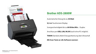 nlb Verden - Digitales Belegmanagement - Teil 2 Scanvorgang mit dem Brother ADS-2800W