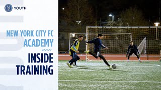 NON-NEGOTIABLE WORK ETHIC | NYCFC Academy Inside Training