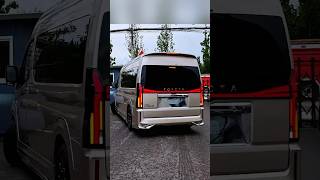 2025 TOYOTA Hiace High Roof Long Wheelbase Luxury Conversion Van in Rose gold 🧡🔥 #shorts