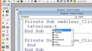 Visual Basic 6 0 Sum Value