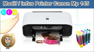 Cara Pasang infus Printer Canon Mp 145 | Modif Tinta Luar