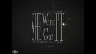 She Want It, She Got It - Louie Grammz (Official Lyric Video)