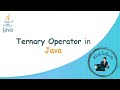 Ternary Operator in Java | Java Tutorial