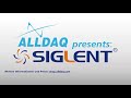 siglent sds1000x e präsentiert von alldaq