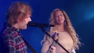 Ed Sheeran And Beyonce - Live Perfect Duet