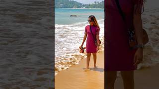 අම්මෝ ලංකාවෙ ලස්සන🥰🇱🇰😘#travelvlog #couplegoal #trending #mirissabeach