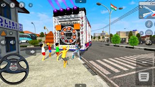 बच्चों की पार्टी में बिग डीजे ट्रक !! big DJ Truck game !! DJ Truck game !! bus Simulator Indonesia