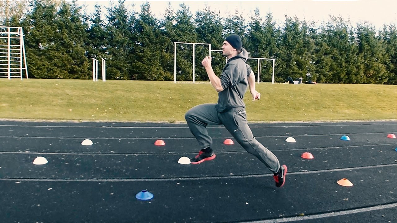 Sprint Stride Length Training →2.6m← - YouTube