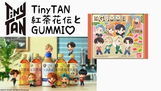 【 TinyTAN 】紅茶花伝とGUMMI開封♡