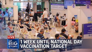 61% of Singapore population fully vaccinated with 1 week until National Day target | THE BIG STORY