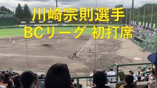 【球場騒然】栃木ゴールデンブレーブス 川崎宗則選手 初打席初球ホームラン！【Munenori Kawasaki】