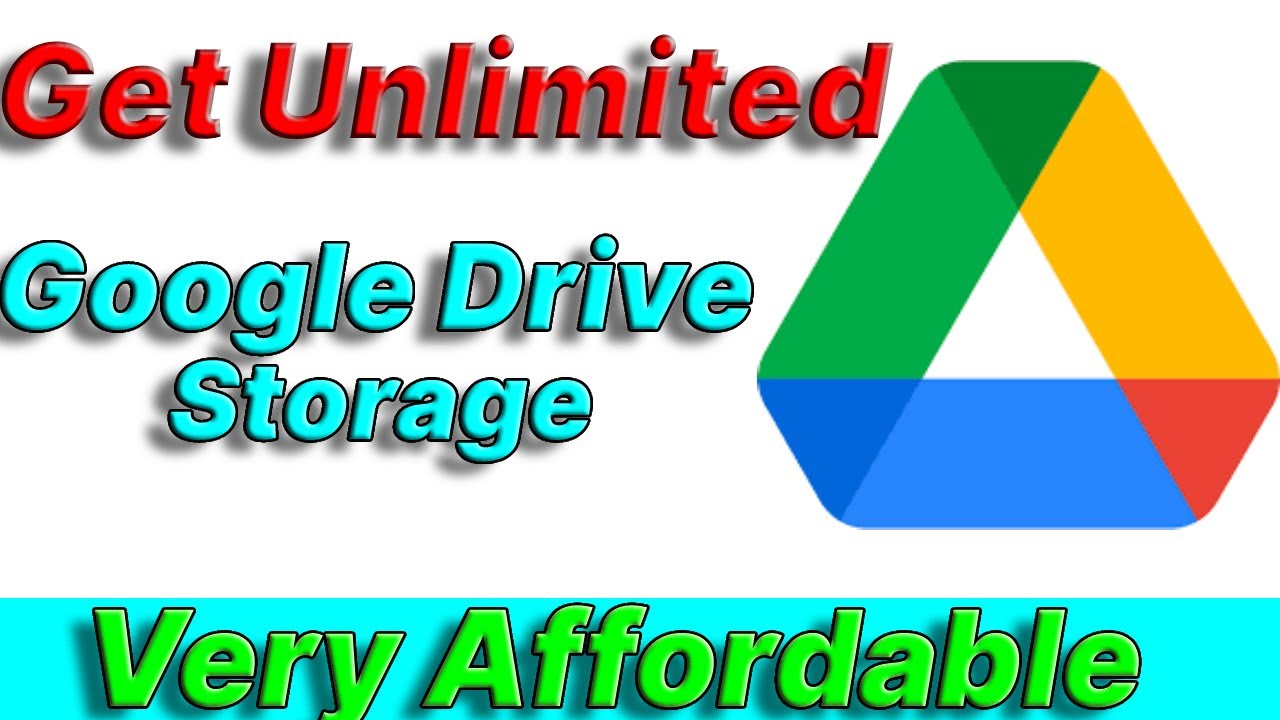 How To Get Unlimited Google Drive Storage - YouTube