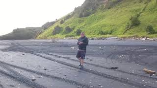 Mokau Beach mavic 1 of 2