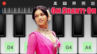 Om shanti om theme piano tutorial | Roy Music Tutorial