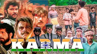 Karma (1986) Movie Last Scene | Jackie Shroff, Anil Kapoor & Dilip Kumar,Naseeruddin Shah | Dr. Dang