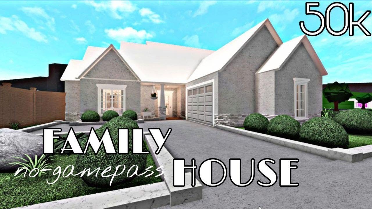 BLOXBURG: 47K FAMILY HOUSE | NO-GAMEPASS - YouTube