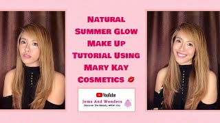 Natural Summer Glow Makeup Tutorial Using Mary Kay Cosmetics 💋🌞💗 - Vlog #30