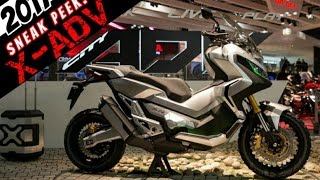 2017 HONDA X-ADV PRODUCTION rival YAMAHA N-MAX