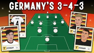 Why is Germany's 3-4-3 working so well?