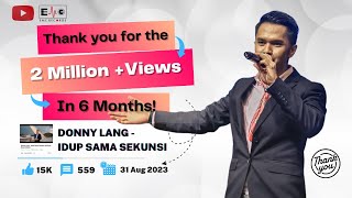 Donny Lang - Idup Sama Sekunsi (Official Music Video)