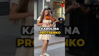 Karolina Protsenko Violin 💘 Barbie Girl 🌊 Aqua 😉 #shorts #cover #violin