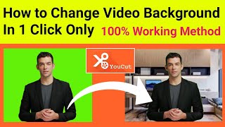 How to Change Video Background in youcut Video Editor | Add Remove & Change And Kind of Background