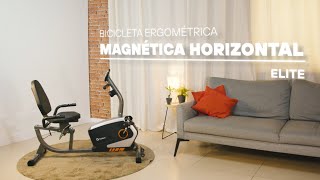 Bicicleta Horizontal Magnética Gallant Elite GBEV1HMGA CZ