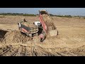 amazing new action land leveling operator shantui komatsu liugong bulldozer force power pushing