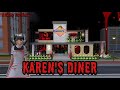 KAREN'S DINER || HORROR MOVIE SAKURA SCHOOL SIMULATOR