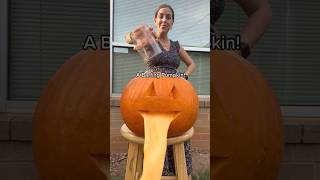 Spooky Science: Barfing Pumpkin! 🤮🎃 #science #scienceteacher #education #halloween #education