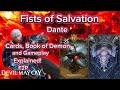 Devil May Cry Peak of Combat Fists of Salvation Dante cards, book of demon and gameplay Explained!