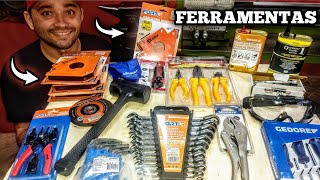 FERRAMENTAS TUDO QUE UM HOMEM PRECISA UNBOXING LOJA DO MECÂNICO CAIXA DE SURPRESAS