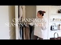 AUTUMN WARDROBE REFRESH & SEASONAL ORGANISING