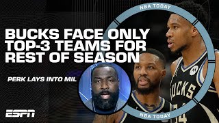 Perk blasts Milwaukee Bucks for being 'frontrunners' and 'soft' 🗣️ 'THEY DON'T COMPETE!' | NBA Today