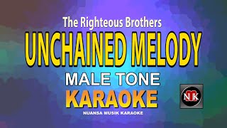 Unchained Melody - The Righteous Brothers KARAOKE (MALETONE)