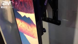 DSE 2018: rp Visual Solitions Demos Fully Custom LED X-Arm Mount