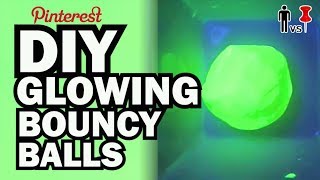 DIY Glowing Bouncy Balls - Kid Vs Pin - Pinterest Project #49